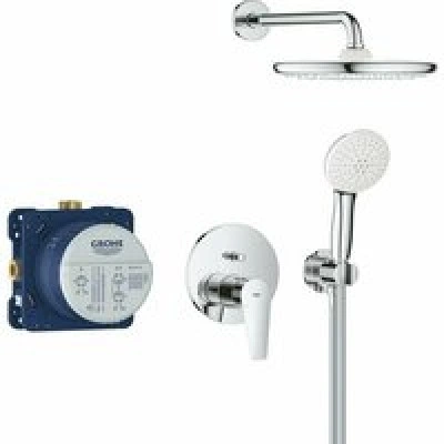 Душевая система GROHE BauEdge со смесителем для душа, хром (25290000) Душевая система GROHE BauEdge со смесителем для душа, хром (25290000)