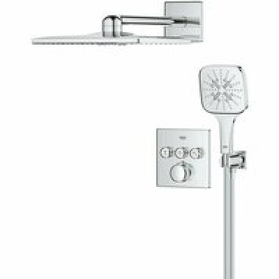 Душевая система GROHE Grohtherm SmartControl с термостатом для душа, хром (34864000) Душевая система GROHE Grohtherm SmartControl с термостатом для душа, хром (34864000)
