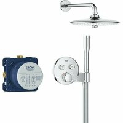 Душевая система GROHE Grontherm SmartControl с термостатом для душа, хром (34867000) Душевая система GROHE Grontherm SmartControl с термостатом для душа, хром (34867000)