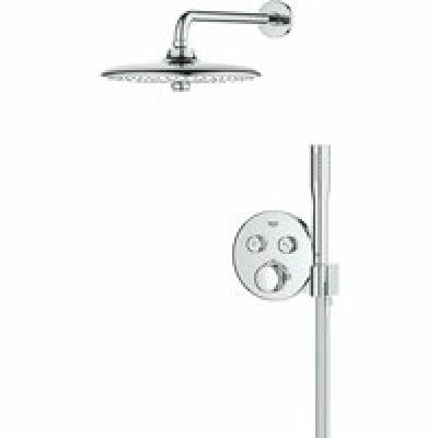 Душевая система GROHE Grontherm SmartControl с термостатом для душа, хром (34867000) Душевая система GROHE Grontherm SmartControl с термостатом для душа, хром (34867000)