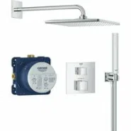 Душевая система GROHE Grontherm Cube с термостатом для душа, хром (34868000)