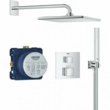 Душевая система GROHE Grontherm Cube с термостатом для душа, хром (34868000)