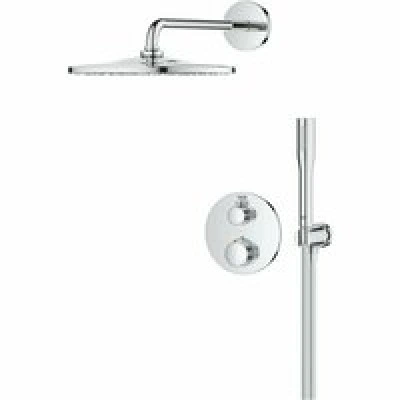 Душевая система GROHE Grontherm с термостатом для душа, хром (34869000) Душевая система GROHE Grontherm с термостатом для душа, хром (34869000)