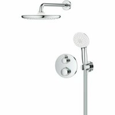 Душевая система GROHE Grontherm с термостатом для душа, хром (34872000) Душевая система GROHE Grontherm с термостатом для душа, хром (34872000)