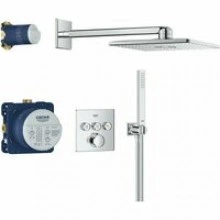 Душевая система GROHE SmartControl с термостатом для душа, хром (34873000)