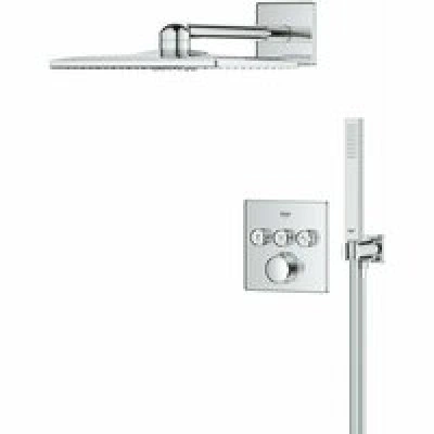 Душевая система GROHE SmartControl с термостатом для душа, хром (34873000) Душевая система GROHE SmartControl с термостатом для душа, хром (34873000)