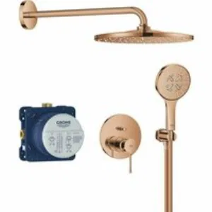 Душевая система GROHE Essence со смесителем для душа, теплый закат глянец (25287DA0) Душевая система GROHE Essence со смесителем для душа, теплый закат глянец (25287DA0)