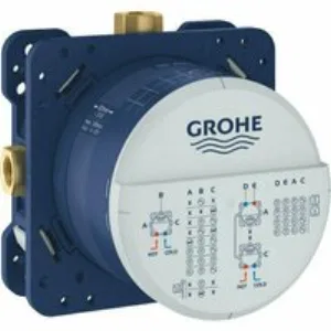 Душевая система GROHE Essence со смесителем для душа, суперсталь (25287DC0) Душевая система GROHE Essence со смесителем для душа, суперсталь (25287DC0)
