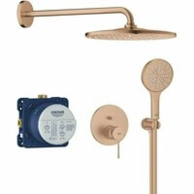 Душевая система GROHE Essence со смесителем для душа, теплый закат матовый (25287DL0) Душевая система GROHE Essence со смесителем для душа, теплый закат матовый (25287DL0)