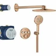 Душевая система GROHE Grohtherm SmartControl с термостатом для душа, теплый закат глянец (34863DA0)