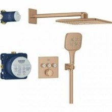 Душевая система GROHE Grohtherm SmartControl с термостатом для душа, теплый закат матовый (34864DL0)