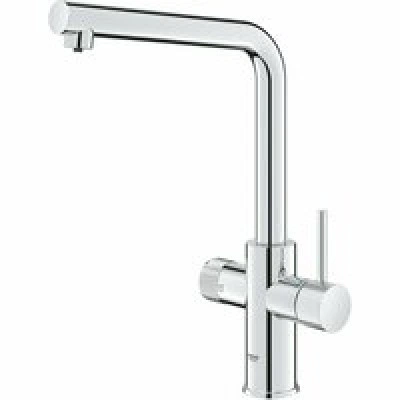 Смеситель для кухонной мойки GROHE Blue Pure Minta с функцией фильтрации, без фильтра в комплекте, хром (30600000) Смеситель для кухонной мойки GROHE Blue Pure Minta с функцией фильтрации, без фильтра в комплекте, хром (30600000)