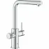 Смеситель для кухонной мойки GROHE Blue Pure Minta c вытяжным изливом, функцией фильтрации, без фильтра в комплекте, хром (30601000) Смеситель для кухонной мойки GROHE Blue Pure Minta c вытяжным изливом, функцией фильтрации, без фильтра в комплекте, хром (30601000)