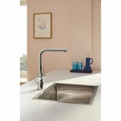 Смеситель для кухонной мойки GROHE Blue Pure Minta c вытяжным изливом, функцией фильтрации, без фильтра в комплекте, хром (30601000) Смеситель для кухонной мойки GROHE Blue Pure Minta c вытяжным изливом, функцией фильтрации, без фильтра в комплекте, хром (30601000)