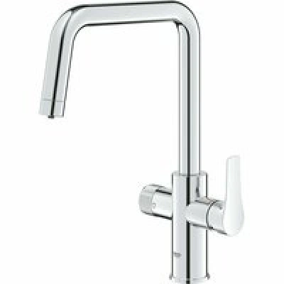 Смеситель для кухонной мойки GROHE Blue Pure Start с функцией фильтрации, без фильтра в комплекте, хром (30595000) Смеситель для кухонной мойки GROHE Blue Pure Start с функцией фильтрации, без фильтра в комплекте, хром (30595000)