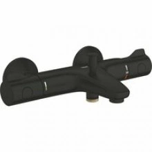 Термостат для ванны GROHE Grohtherm 800, матовый черный (1022032430)