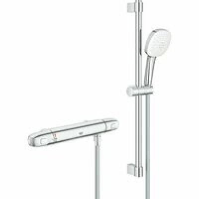 Термостат для душа GROHE Grohtherm 1000 с душевым гарнитуром, хром (34819005)