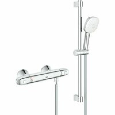 Термостат для душа GROHE Grohtherm 1000 с душевым гарнитуром, хром (34820005)