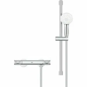 Термостат для душа GROHE Grohtherm 1000 Performance с душевым гарнитуром, хром (34834001) Термостат для душа GROHE Grohtherm 1000 Performance с душевым гарнитуром, хром (34834001)