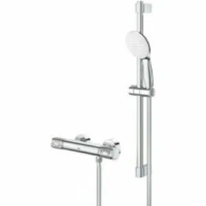 Термостат для душа GROHE Grohtherm 1000 Performance с душевым гарнитуром, хром (34834001) Термостат для душа GROHE Grohtherm 1000 Performance с душевым гарнитуром, хром (34834001)
