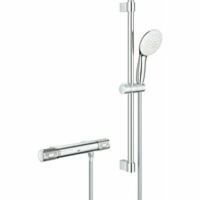 Термостат для душа GROHE Grohtherm 1000 Performance с душевым гарнитуром, хром (34836001)