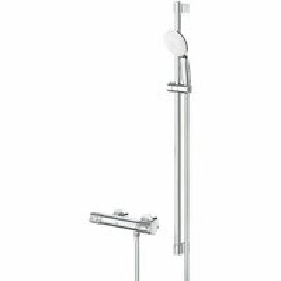 Термостат для душа GROHE Grohtherm 1000 Performance с душевым гарнитуром, хром (34835001) Термостат для душа GROHE Grohtherm 1000 Performance с душевым гарнитуром, хром (34835001)