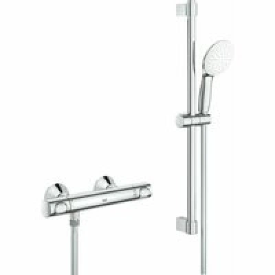 Термостат для душа GROHE Grohtherm 500 с душевым гарнитуром, хром (34796001) Термостат для душа GROHE Grohtherm 500 с душевым гарнитуром, хром (34796001)