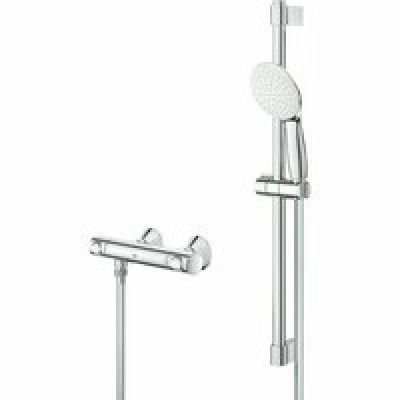 Термостат для душа GROHE Grohtherm 500 с душевым гарнитуром, хром (34796001) Термостат для душа GROHE Grohtherm 500 с душевым гарнитуром, хром (34796001)