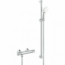 Термостат для душа GROHE Grohtherm 500 с душевым гарнитуром, хром (34797001)