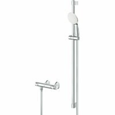 Термостат для душа GROHE Grohtherm 500 с душевым гарнитуром, хром (34797001) Термостат для душа GROHE Grohtherm 500 с душевым гарнитуром, хром (34797001)