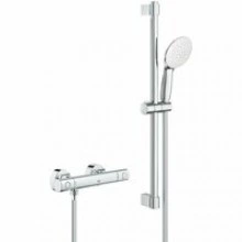 Термостат для душа GROHE Grohtherm 800 Cosmopolitan с душевым гарнитуром, хром (34768001)