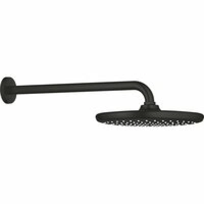 Верхний душ GROHE Tempesta 250, 9,5 л/мин, 1 режим, 380 мм, черный матовый (266682430) Верхний душ GROHE Tempesta 250, 9,5 л/мин, 1 режим, 380 мм, черный матовый (266682430)
