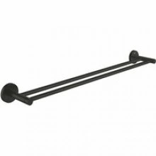 Держатель для полотенец GROHE Essentials двойной, матовый черный (1024732430)