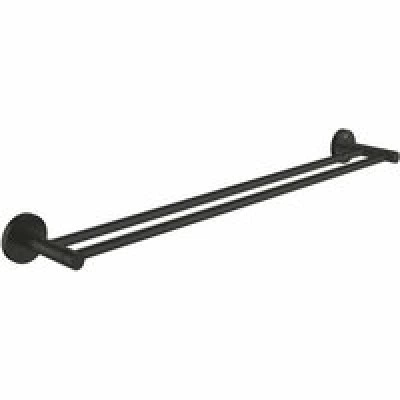 Держатель для полотенец GROHE Essentials двойной, матовый черный (1024732430) Держатель для полотенец GROHE Essentials двойной, матовый черный (1024732430)