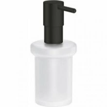 Дозатор жидкого мыла GROHE Essentials, матовый черный (1024702430)