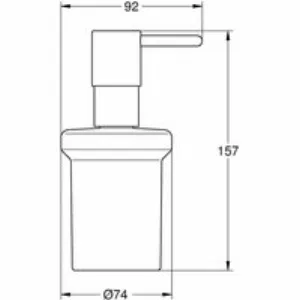 Дозатор жидкого мыла GROHE Essentials, матовый черный (1024702430) Дозатор жидкого мыла GROHE Essentials, матовый черный (1024702430)