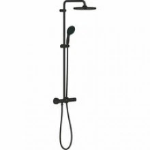 Душевая система GROHE Tempesta System 250 с термостатом для душа, черный (266702431)