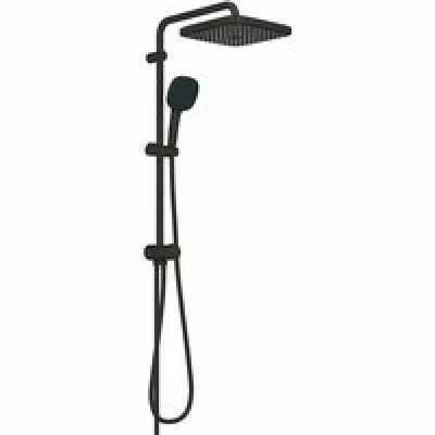 Душевая система GROHE Tempesta System 250 Cube Flex с переключателем потоков, черный (269772431) Душевая система GROHE Tempesta System 250 Cube Flex с переключателем потоков, черный (269772431)