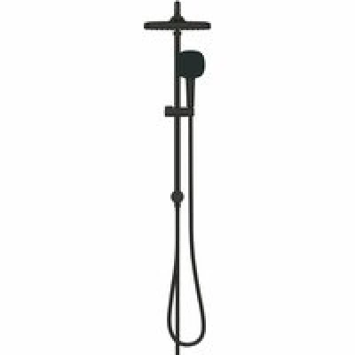 Душевая система GROHE Tempesta System 250 Cube Flex с переключателем потоков, черный (269772431) Душевая система GROHE Tempesta System 250 Cube Flex с переключателем потоков, черный (269772431)