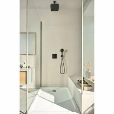 Подключение для душевого шланга GROHE Tempesta с держателем ручного душа, матовый черный (286282431) Подключение для душевого шланга GROHE Tempesta с держателем ручного душа, матовый черный (286282431)