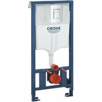 Система инсталляции для подвесного унитаза GROHE Rapid SL 4 в 1, хром (39859000) Система инсталляции для подвесного унитаза GROHE Rapid SL 4 в 1, хром (39859000)