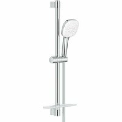 Душевой гарнитур GROHE Tempesta Cube 110 с мыльницей, 3 режима струи, душевая штанга 600 мм, 7,4 л/мин, хром (27576003) Душевой гарнитур GROHE Tempesta Cube 110 с мыльницей, 3 режима струи, душевая штанга 600 мм, 7,4 л/мин, хром (27576003)