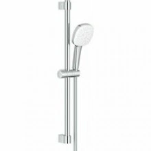 Душевой гарнитур GROHE Tempesta Cube 110, 3 режима струи, душевая штанга 600 мм, 13,5 л/мин, хром (27786003)