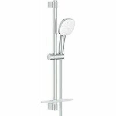 Душевой гарнитур GROHE Tempesta Cube 110 с мыльницей, 2 режима струи, душевая штанга 600 мм, 13,5 л/мин, хром (27928003) Душевой гарнитур GROHE Tempesta Cube 110 с мыльницей, 2 режима струи, душевая штанга 600 мм, 13,5 л/мин, хром (27928003)