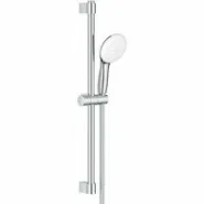 Душевой гарнитур GROHE Tempesta 110, 2 режима струи, душевая штанга 600 мм, 5,6 л/мин, хром (2759830E)
