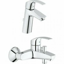 Готовый комплект для ванной комнаты GROHE Eurosmart, хром (NB0066)