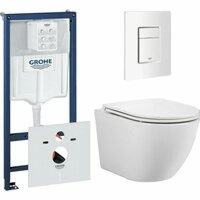 Комплект инсталляции GROHE 38772SH0 с унитазом Aquatek ЕВРОПА и сиденьем с микролифтом (NW0158) Комплект инсталляции GROHE 38772SH0 с унитазом Aquatek ЕВРОПА и сиденьем с микролифтом (NW0158)