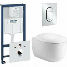Комплект инсталляции GROHE NW0145/S с унитазом Aquatek АЛЬТАИР и сиденьем с микролифтом (NW0164)