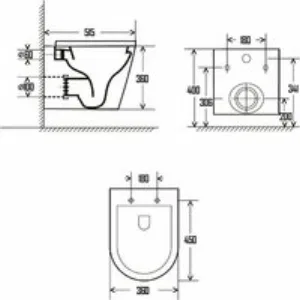 Комплект инсталляции GROHE 38775001 с унитазом AQUAme AQM2001 и сиденьем с микролифтом (NW0166) Комплект инсталляции GROHE 38775001 с унитазом AQUAme AQM2001 и сиденьем с микролифтом (NW0166)
