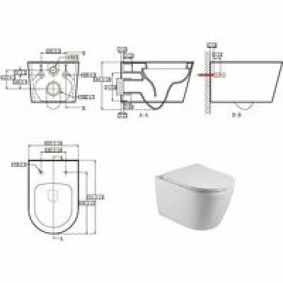 Комплект инсталляции GROHE 38775001 с унитазом Aquatek БЕТТА и сиденьем с микролифтом (NW0186) Комплект инсталляции GROHE 38775001 с унитазом Aquatek БЕТТА и сиденьем с микролифтом (NW0186)